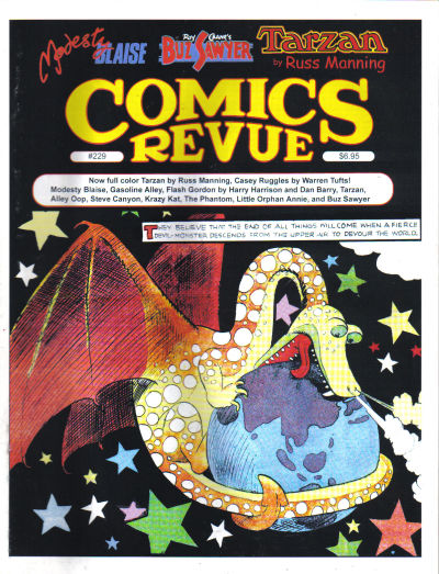 Cover for Comics Revue (Manuscript Press, 1985 series) #229