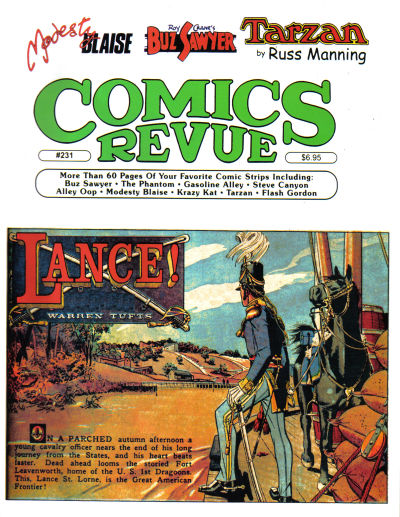 Cover for Comics Revue (Manuscript Press, 1985 series) #231
