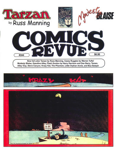 Cover for Comics Revue (Manuscript Press, 1985 series) #244