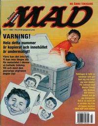Cover Thumbnail for Svenska Mad (Atlantic Förlags AB, 1997 series) #7/1998