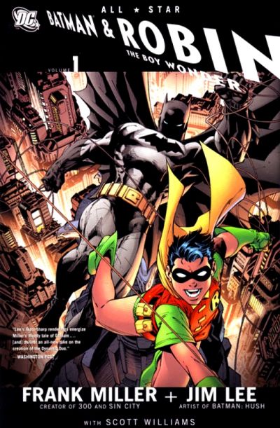 Cover for All Star Batman and Robin, the Boy Wonder (DC, 2008 series) #1