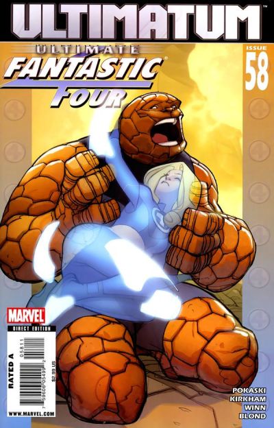 Cover for Ultimate Fantastic Four (Marvel, 2004 series) #58