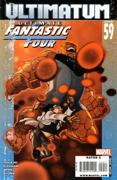 Cover for Ultimate Fantastic Four (Marvel, 2004 series) #59