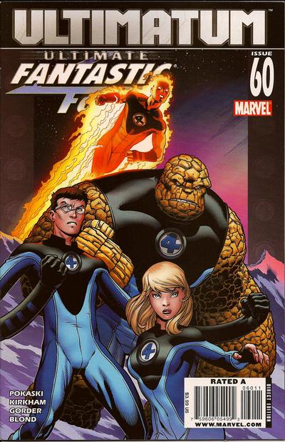 Cover for Ultimate Fantastic Four (Marvel, 2004 series) #60