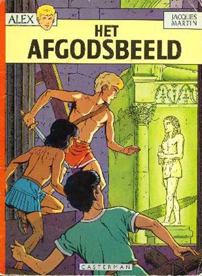 Cover for Alex (Casterman, 1968 series) #9 - Het afgodsbeeld