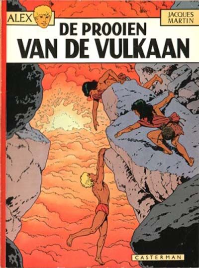 Cover for Alex (Casterman, 1968 series) #14 - De prooien van de vulkaan