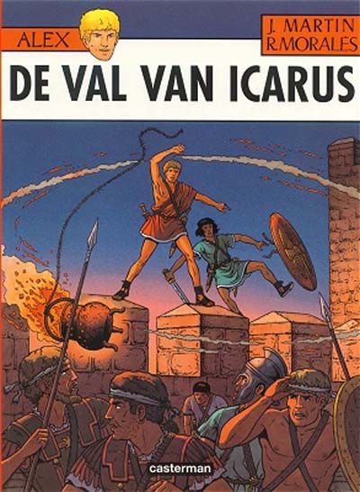 Cover for Alex (Casterman, 1968 series) #22 - De val van Icarus