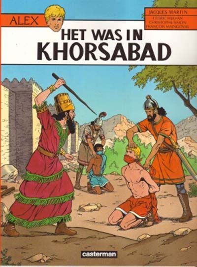 Cover for Alex (Casterman, 1968 series) #25 - Het was in Khorsabad