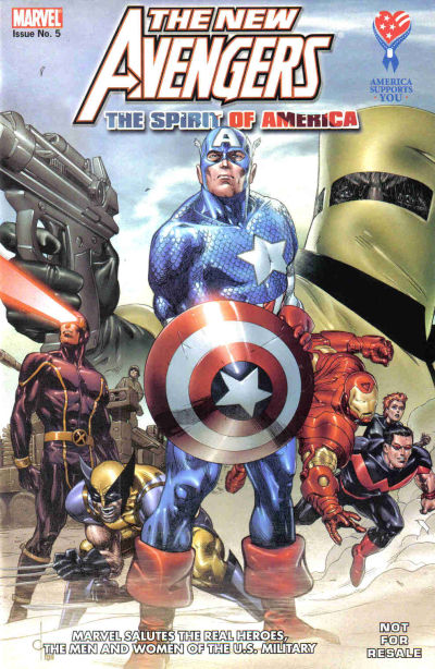 Cover for AAFES 5th Edition [New Avengers: The Spirit of America] (Marvel, 2007 series) 