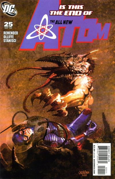 Cover for The All New Atom (DC, 2006 series) #25