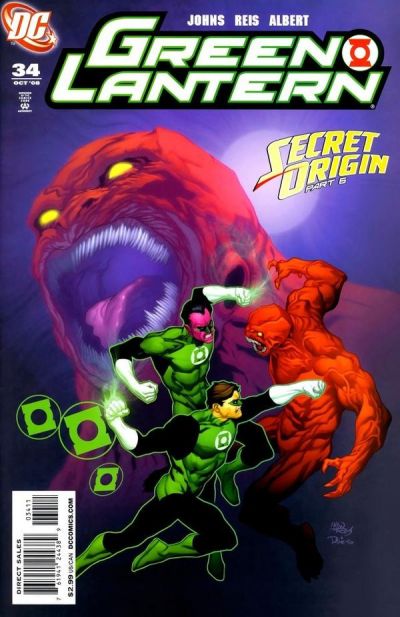 Cover for Green Lantern (DC, 2005 series) #34 [Direct Sales]