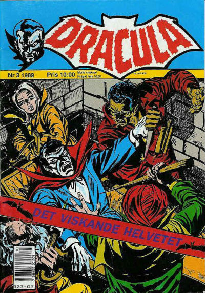Cover for Dracula (Atlantic Förlags AB, 1982 series) #3/1989