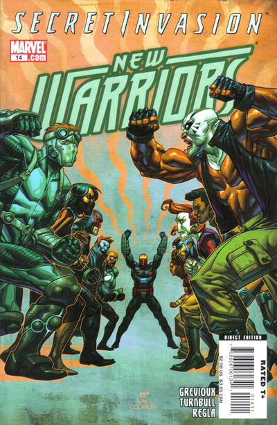 Cover for New Warriors (Marvel, 2007 series) #14