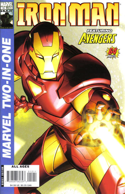 Cover for Marvel Two-in-One (Marvel, 2007 series) #12