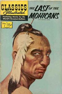 Cover Thumbnail for Classics Illustrated (Gilberton, 1947 series) #4 [HRN 135] - The Last of the Mohicans [Painted Cover]