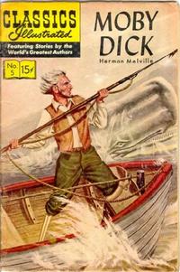 Cover Thumbnail for Classics Illustrated (Gilberton, 1947 series) #5 [HRN 131] - Moby Dick