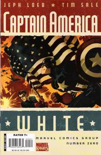 Cover Thumbnail for Captain America: White (Marvel, 2008 series) #0 [Variant Cover]