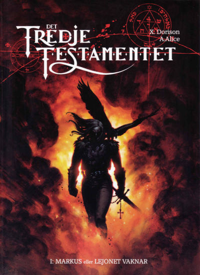 Cover for Det tredje testamentet (Albumförlaget Jonas Anderson, 2008 series) #1 - Markus eller Lejonet vaknar
