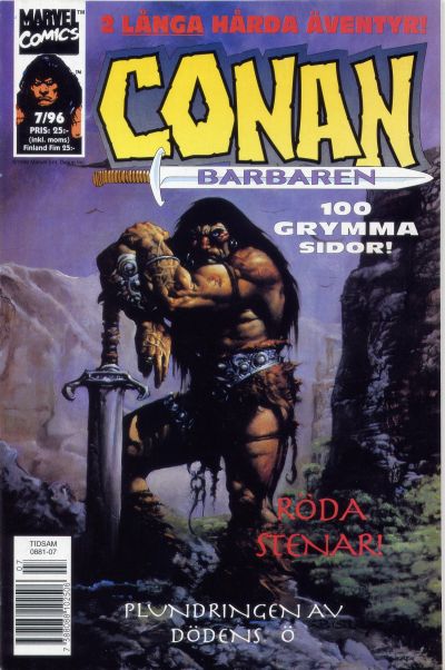 Cover for Conan (Semic, 1990 series) #7/1996