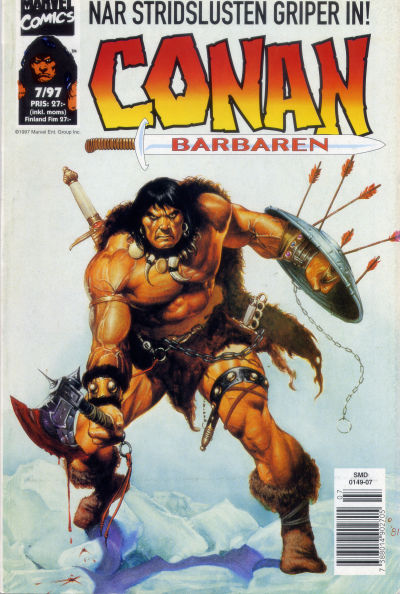 Cover for Conan (Semic, 1990 series) #7/1997