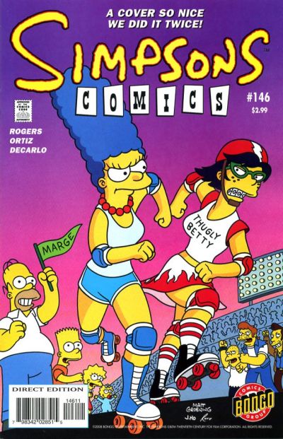 Cover for Simpsons Comics (Bongo, 1993 series) #146