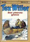 Cover for Tex Willer Spesial (Hjemmet / Egmont, 2000 series) #13 - Den ytterste grense