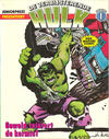 Cover for De verbijsterende Hulk (Juniorpress, 1979 series) #1