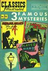 Cover for Classics Illustrated (Gilberton, 1947 series) #21 [HRN 62] - 3 Famous Mysteries