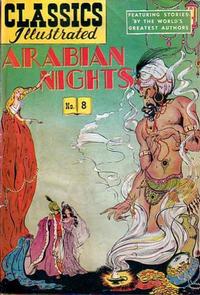 Cover for Classics Illustrated (Gilberton, 1947 series) #8 [HRN 51] - Arabian Nights