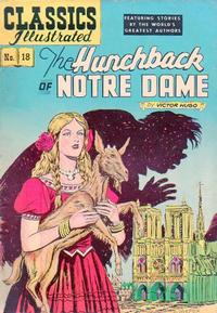 Cover Thumbnail for Classics Illustrated (Gilberton, 1947 series) #18 [HRN 60] - The Hunchback of Notre Dame