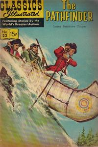 Cover Thumbnail for Classics Illustrated (Gilberton, 1947 series) #22 [HRN 167] - The Pathfinder