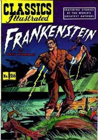 Cover for Classics Illustrated (Gilberton, 1947 series) #26 [HRN 60] - Frankenstein