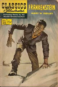 Cover Thumbnail for Classics Illustrated (Gilberton, 1947 series) #26 [HRN 146] - Frankenstein