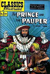 Cover Thumbnail for Classics Illustrated (Gilberton, 1947 series) #29 [HRN 60] - The Prince and the Pauper