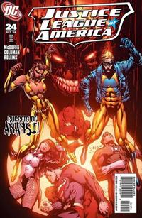 Cover for Justice League of America (DC, 2006 series) #24