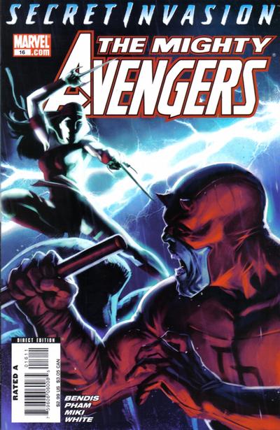 Cover for The Mighty Avengers (Marvel, 2007 series) #16