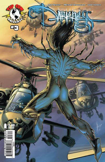 Cover for The Darkness (Image, 2007 series) #3 [Cover A by Dale Keown]
