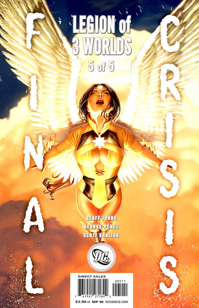 Cover for Final Crisis: Legion of Three Worlds (DC, 2008 series) #5