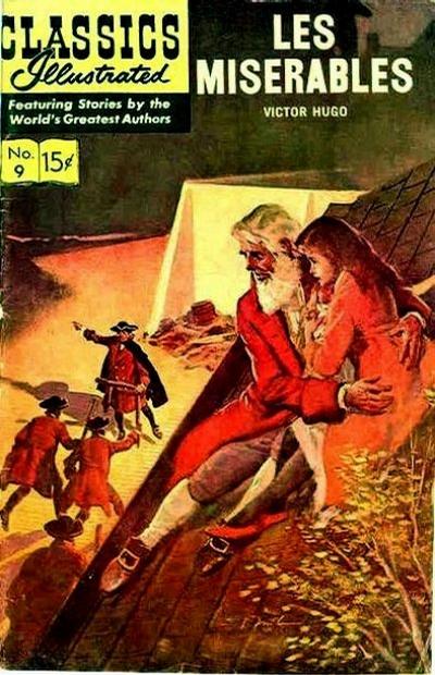 Cover for Classics Illustrated (Gilberton, 1947 series) #9 [HRN 161] - Les Miserables