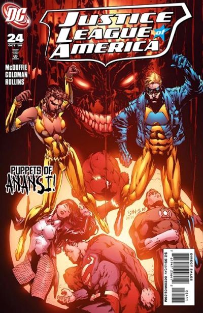Cover for Justice League of America (DC, 2006 series) #24