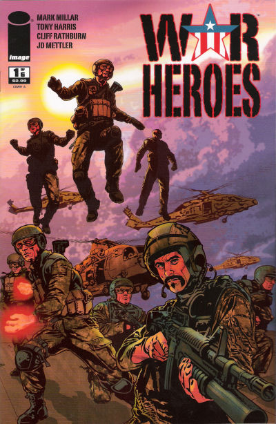 Cover for War Heroes (Image, 2008 series) #1