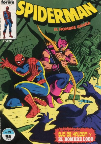 Cover for Spiderman (Planeta DeAgostini, 1983 series) #21