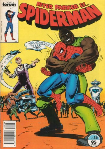 Cover for Spiderman (Planeta DeAgostini, 1983 series) #36