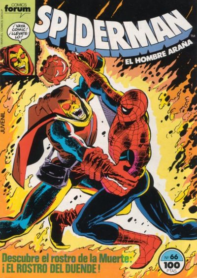 Cover for Spiderman (Planeta DeAgostini, 1983 series) #66