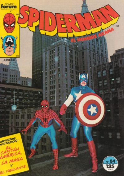 Cover for Spiderman (Planeta DeAgostini, 1983 series) #84
