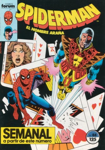 Cover for Spiderman (Planeta DeAgostini, 1983 series) #88