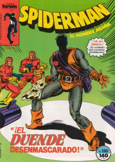 Cover for Spiderman (Planeta DeAgostini, 1983 series) #150