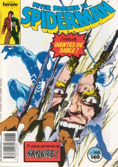 Cover for Spiderman (Planeta DeAgostini, 1983 series) #168