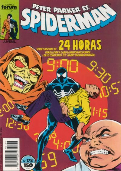 Cover for Spiderman (Planeta DeAgostini, 1983 series) #178