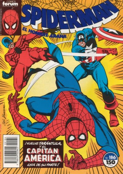 Cover for Spiderman (Planeta DeAgostini, 1983 series) #186